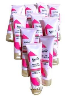 10 NEW Suave Smooth Performer Anti-Frizz Cream Control Shine 4 fl oz each Tube