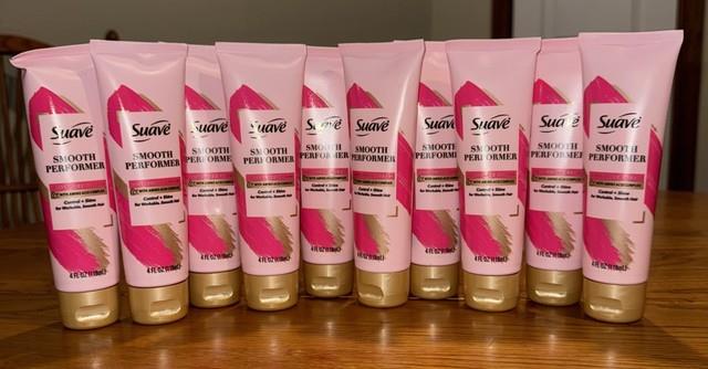 10 Suave Smooth Performer Anti-frizz Styling Smoothing Cream Control Shine 4oz