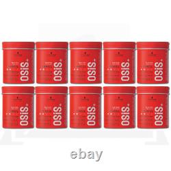 10 X Schwarzkopf Osis+ Texture Thrill 3 Elastic Fiber Gum Dump & Dry Hair 3.38Oz