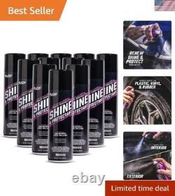 12-Pack Aerosol Shine Protectant No Drip Formula, Instant Surface Renewal