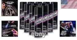 12-Pack Aerosol Shine Protectant No Drip Formula, Instant Surface Renewal