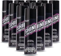12-Pack Aerosol Shine Protectant No Drip Formula, Instant Surface Renewal