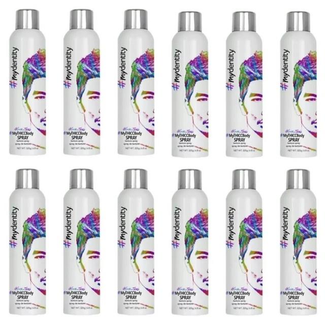 12 Pack Guy-tang My Dentity Mythiccbody 6.8 Oz Thick Body Building Texture Spray