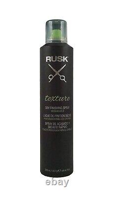 12 Pack! Rusk Texture Dry Finishing Spray 8 Oz Medium Hold Texturizing Hairspray