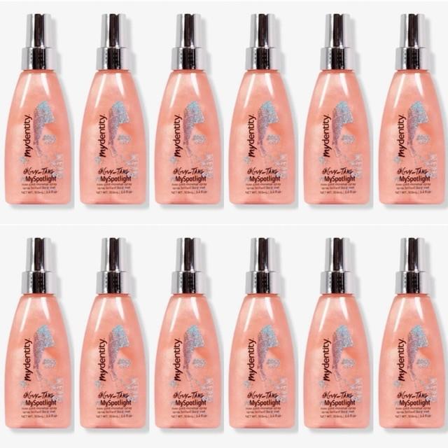 12 Pk! Guy Tang Mydentity My Spotlight 3.4 Oz Rose Gold Hair Shimmer Shine Spray