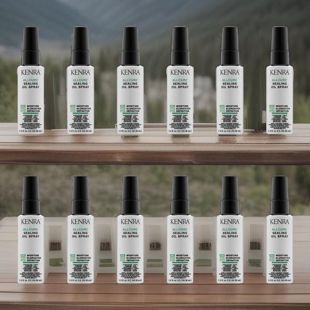12 Pk Kenra Platinum All Curl Sealing Oil Spray Hydrating Shine Moisture 1.5 Oz