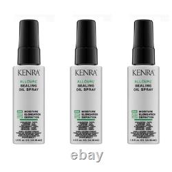 12 Pk Kenra Platinum All Curl Sealing Oil Spray Hydrating Shine Moisture 1.5 Oz