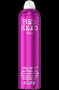 12 Pk Tigi Bed Head Full Of It Volume Hold Hairspray 11 Oz Volumizing Thickening