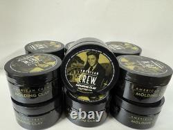 12 pack American Crew Molding Clay High Hold Medium Shine 3oz Elvis edition
