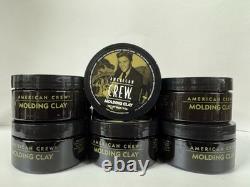12 pack American Crew Molding Clay High Hold Medium Shine 3oz Elvis edition