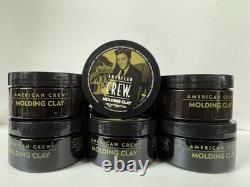 12 pack American Crew Molding Clay High Hold Medium Shine 3oz Elvis edition