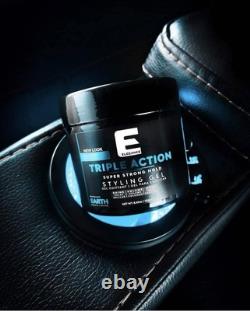 12 x Elegance Hair Gel Triple Action/Extra Strong Hold Earth 500mL each
