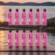 12pk Sexy Vibrant Rose & Almond Oil Hair & Body Dry Oil Mist Elixir Spray 5.1 Oz