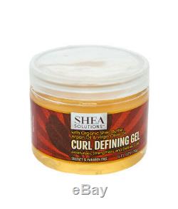 144x Organic Shea Butter Curl Defining Hair Gel 6oz Bulk Wholesale Lot Closeout