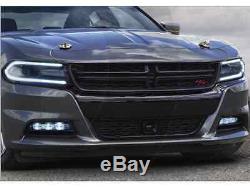 15-18 Dodge Charger New Production Style Cross Hair Grille Primed Mopar Oem
