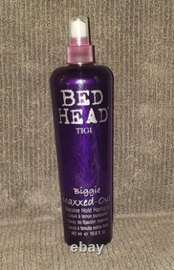 15.6 oz BIGGIE BONUS SIZE BRAND NEW! BEDHEAD MAXXED OUT HAIRSPRAY! RARE HTF