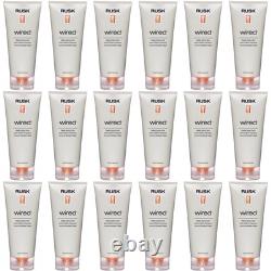 18 Pk Case Rusk Wired Cream Flexible Hold 6 Oz Hair Styling Creme / Gel / Pomade