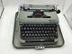 1960's Olympia Werke Ag Vintage Typewriter Withcover Made In West Germany