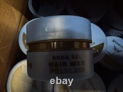 1 Case of 48 (5fl. Oz) Aqua Hair Wax Maximum Hold Full Force Hair Gel Blue