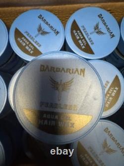 1 Case of 48 (5fl. Oz) Aqua Hair Wax Maximum Hold Full Force Hair Gel Blue