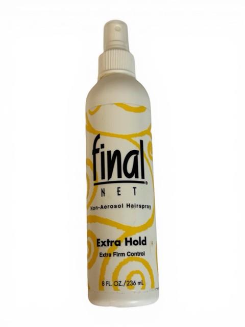 1 Final Net Non-aerosol Hairspray Extra Hold, 8 Fl Oz, Brand New Firm Control