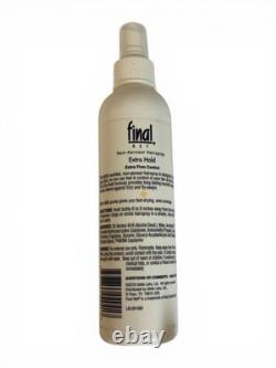 1 Final Net Non-Aerosol Hairspray Extra Hold, 8 Fl Oz, Brand New Firm Control