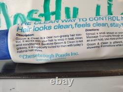 1 Groom & Clean Greaseless Hair Control- ORIGINAL formula 6.5oz Chesebrough-Pond