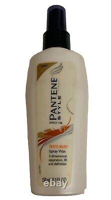 (1) Pantene Pro-V Texturizing Spray Wax 5.1 Oz Discontinued Full New Old Stock
