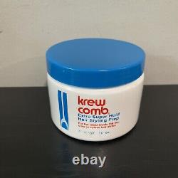 1 Tub Master Krew Comb Extra Super Hold Hair Styling Prep 10 Oz
