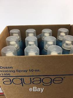 1 case (12) Aquage Finishing Spray Ultra Firm Hold 10 oz