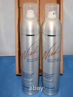 2X 10oz Nick Chavez Thirst Quencher Hydrating Hairspray With Argan Oil NEW H2