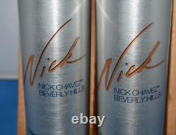 2X 10oz Nick Chavez Thirst Quencher Hydrating Hairspray With Argan Oil NEW H2