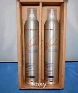 2X 10oz Nick Chavez Thirst Quencher Hydrating Hairspray With Argan Oil NEW H2