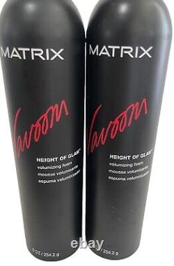 2X Matrix Vavoom HEIGHT OF GLAM Volumizing Foam Mousse 9 oz