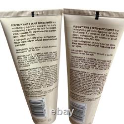 2X SoftSheen Carson Sta-Sof-Fro Rub On Hair Scalp Conditioner Extra Dry 5oz