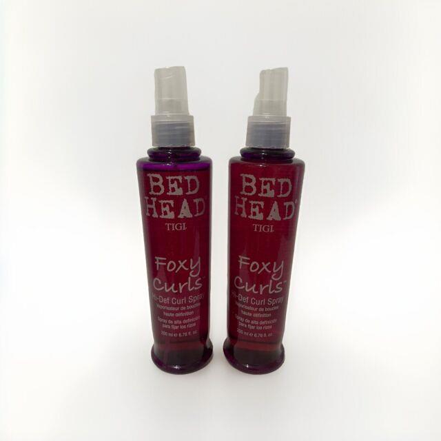 2x Tigi Bed Head Foxy Curls Hi-def Curl Spray 6.76 Oz