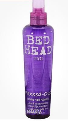 2 Bed Head TIGI Maxxed Out Massive Hold Hairspray 8 oz DISCONTINUED