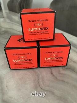 2 Day SALE 3x Items of Bumble And Bumble Sumo Wax (1.8oz each) NIB