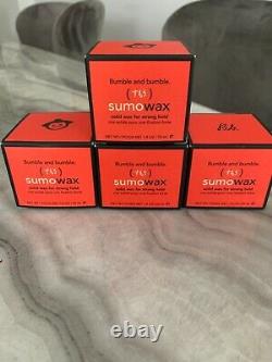 2 Days Offer 4x Items of Bumble And Bumble Sumo Wax 50ml Boxes