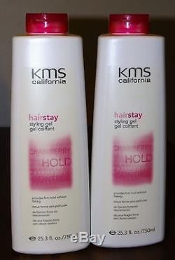 2 KMS California hairstay styling gel firm hold 25.3oz FREE SHIPPING