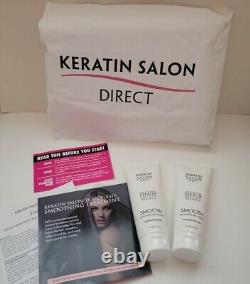 2 Keratin Salon Direct Professional Smoothing Treatment Smooth 4 oz SEALED NEW