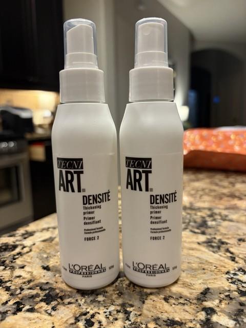 2 Loreal Professional Techni Art Densite Thickening Primer 4.2 Oz