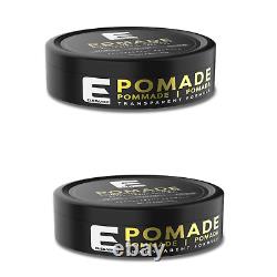 2 NEW! SADA PACK ELEGANCE Transparent Pomade Hair Styling Wax 4.73oz Each