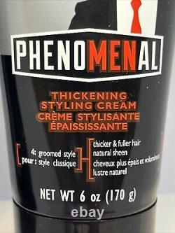 2 NEW Tubes Schwarzkopf Got2b Phenomenal Thickening Styling Cream 6 oz ea HTF