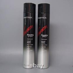 2 PACK JUMBO SiZE Matrix Vavoom Freezing Hairspray 500ml / 15oz Finishing Spray