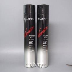 2 PACK JUMBO SiZE Matrix Vavoom Freezing Hairspray 500ml / 15oz Finishing Spray