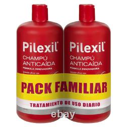 2 PACK Pilexil Shampoo Anti Hair Loss 900ml EXP 02/2027