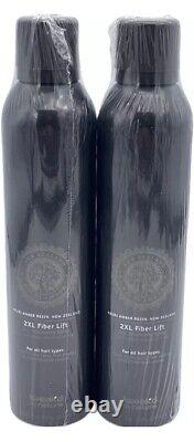 2 PACK Tweak'd by Nature 2XL FIBER LIFT Dry Volumizing Spray Kauri Amber Resin