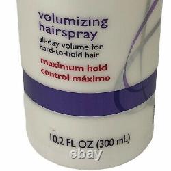 (2) Pantene Pro-v Volumizing Hairspray Maximum Hold All Day Volume Partial Nos