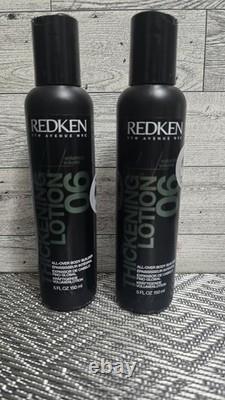 2 REDKEN Thickening Lotion 06 All Over Body Builder Hair Volumizer 5 oz-Set Of 2